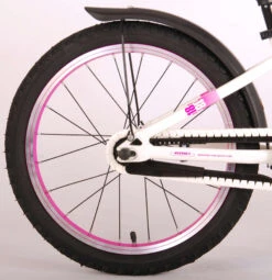 Volare Glamour 18 Inch 24 Cm Girls Coaster Brake White/Pink 15 Volare Glamour 18 Inch 24 Cm Girls Coaster Brake White/Pink -Optimal Bike Store volare glamour 18 inch 28 cm meisjes terugtraprem wit roze 3 553085 20220217140832