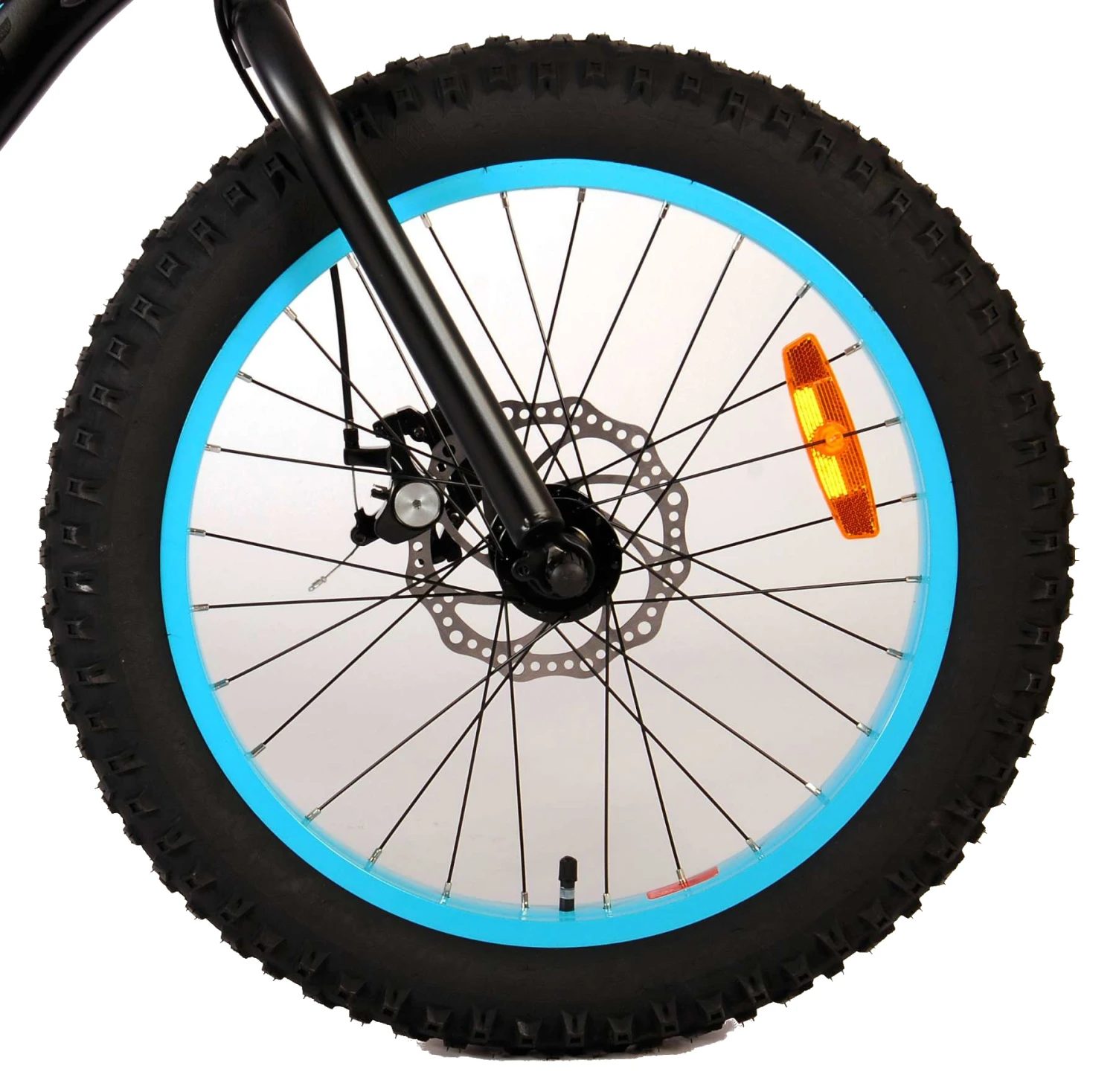 Volare Gradient 20 Inch 28 Cm Boys 6SP Disc Brake Black/Blue - Image 4