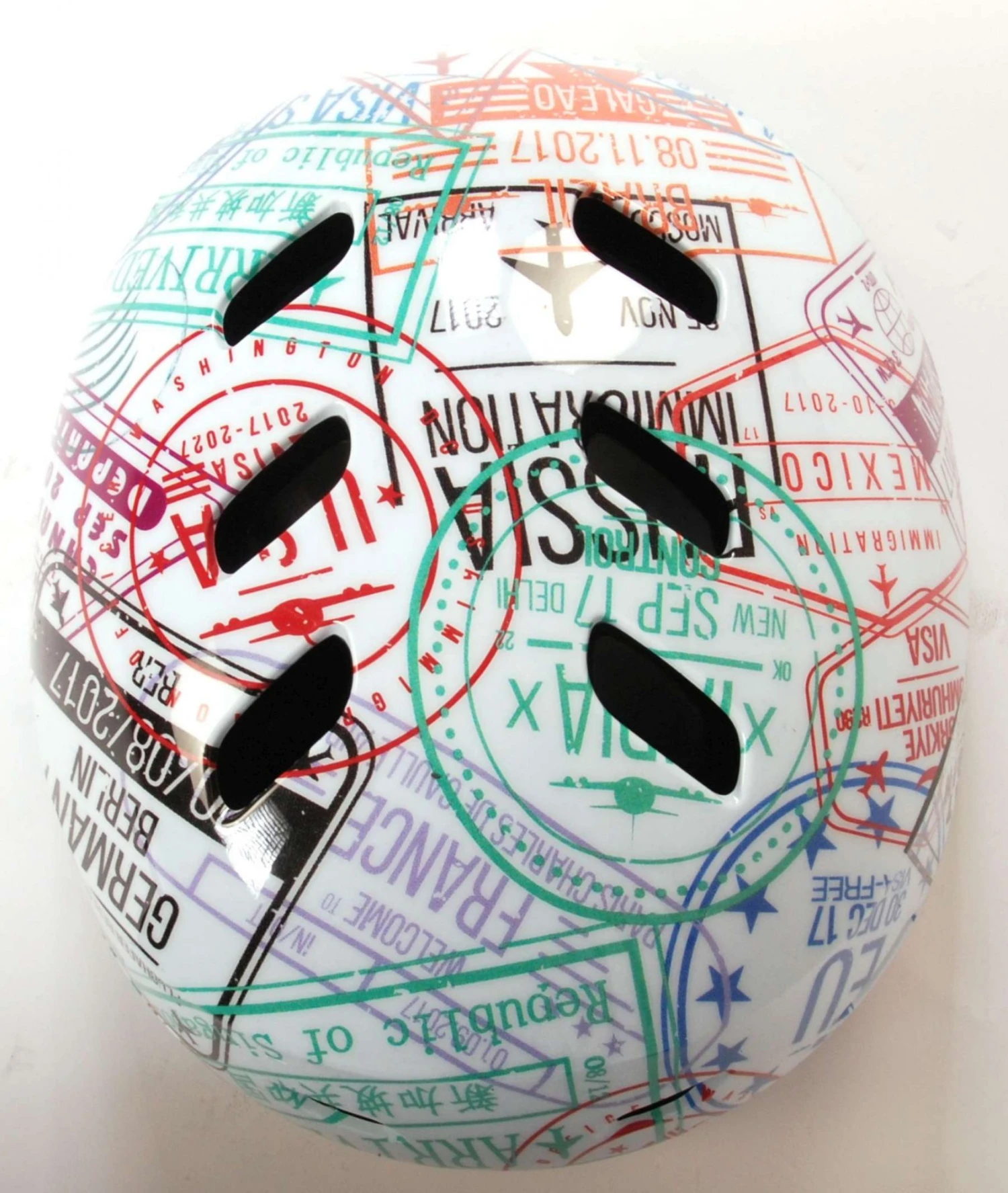 Volare Helmet Travel The World Junior 55-57 Cm Polycarbonate - Image 2