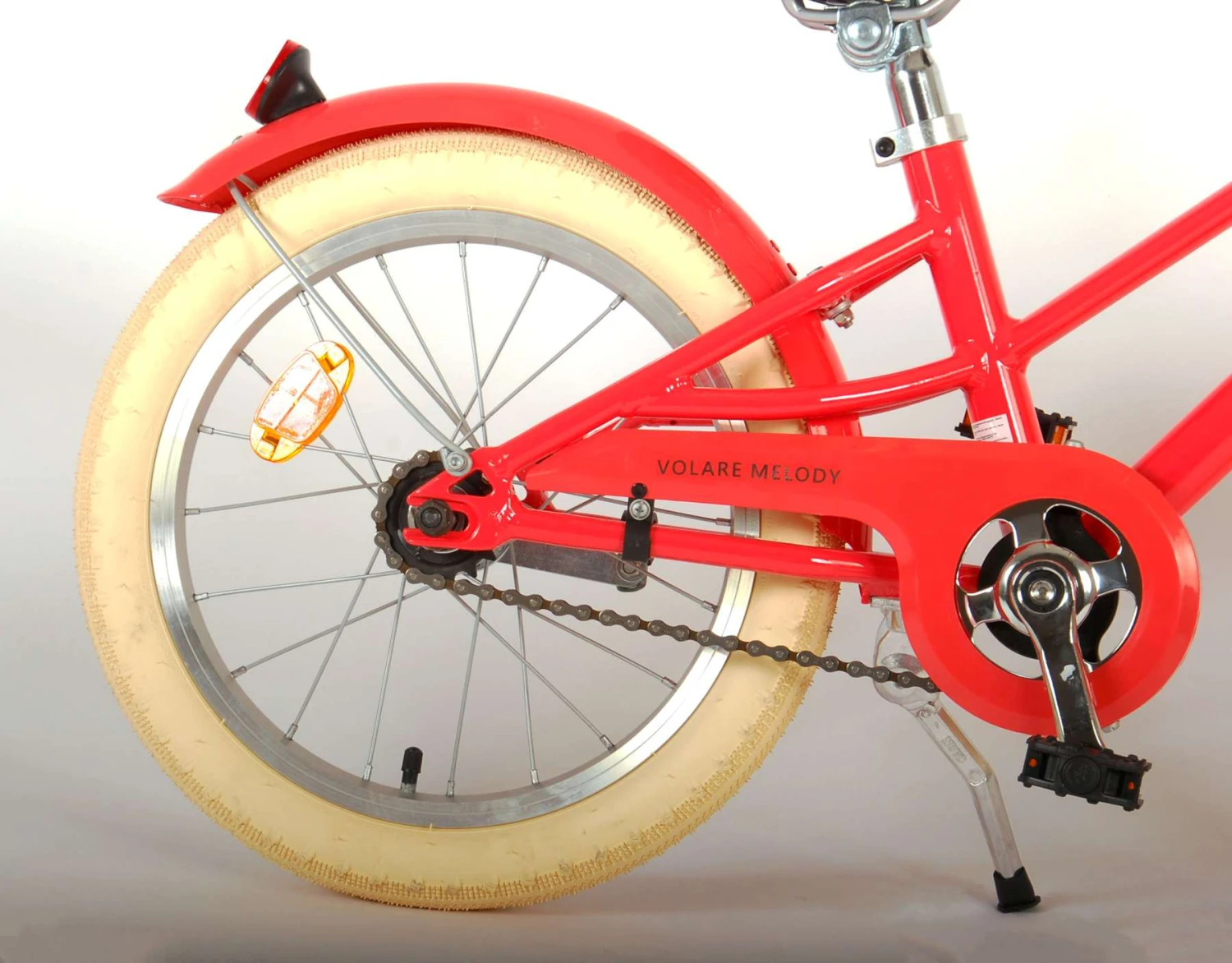 Volare Melody 16 Inch 26 Cm Girls Coaster Brake Red - Image 6