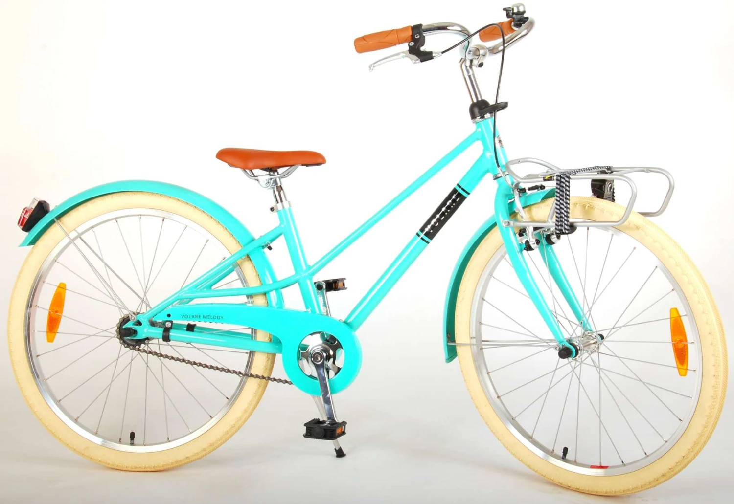 Volare Melody 24 Inch 34 Cm Girls Coaster Brake Turquoise - Image 8