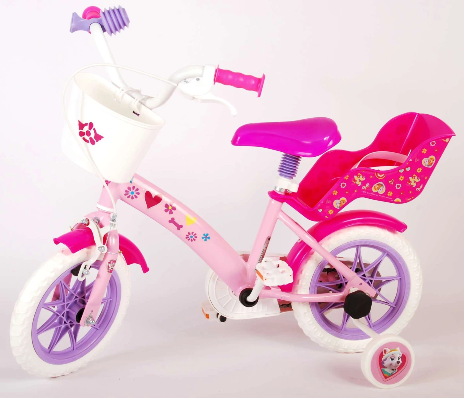 Volare Paw Patrol Girl Pup 12 Inch 23 Cm Girls Fixed Gear Light Pink - Image 6