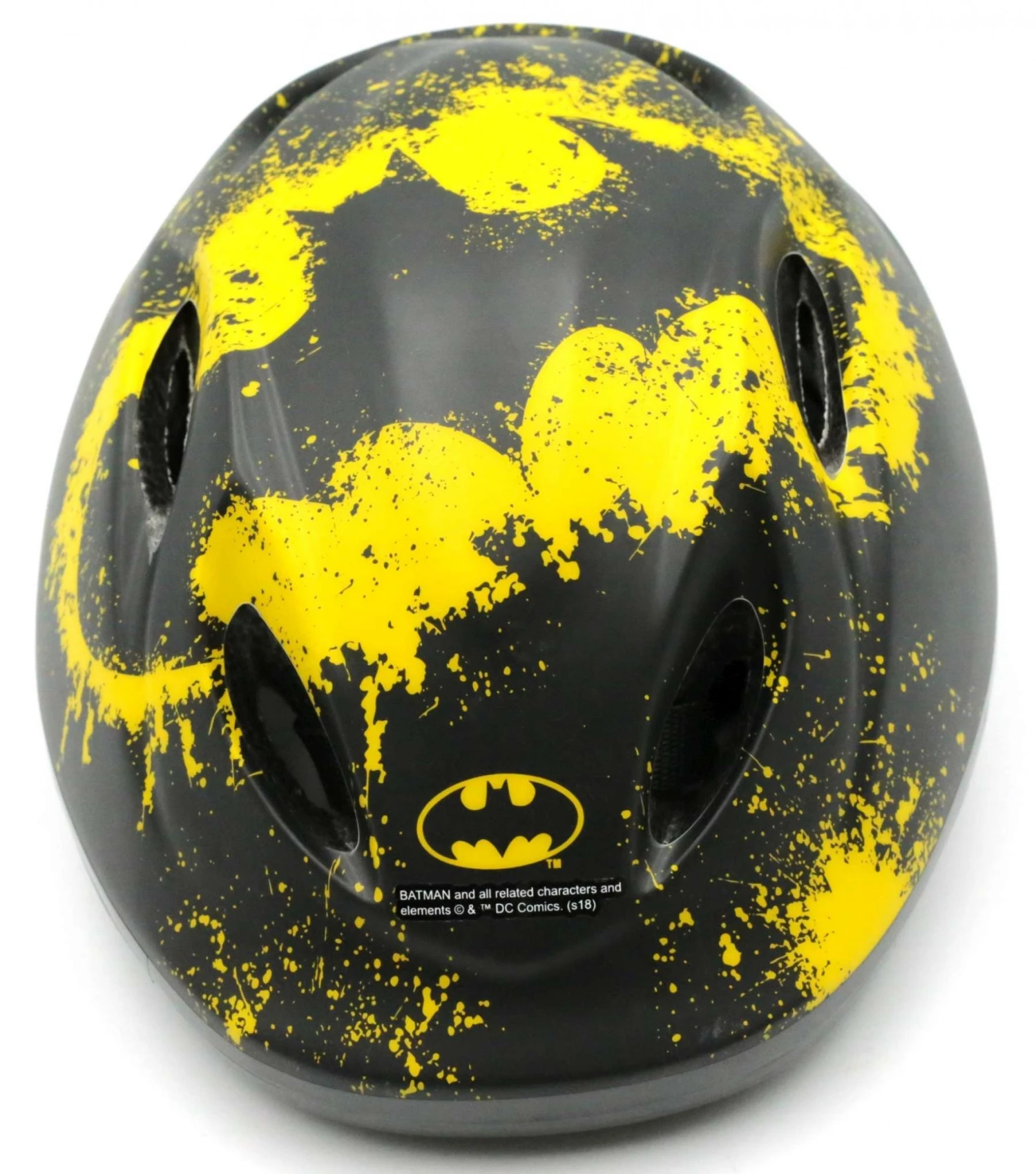 Volare Skate/bike Helmet Batman Junior 52-56 Cm Black/yellow 4 Volare Skate/bike Helmet Batman Junior 52-56 Cm Black/yellow - Image 2