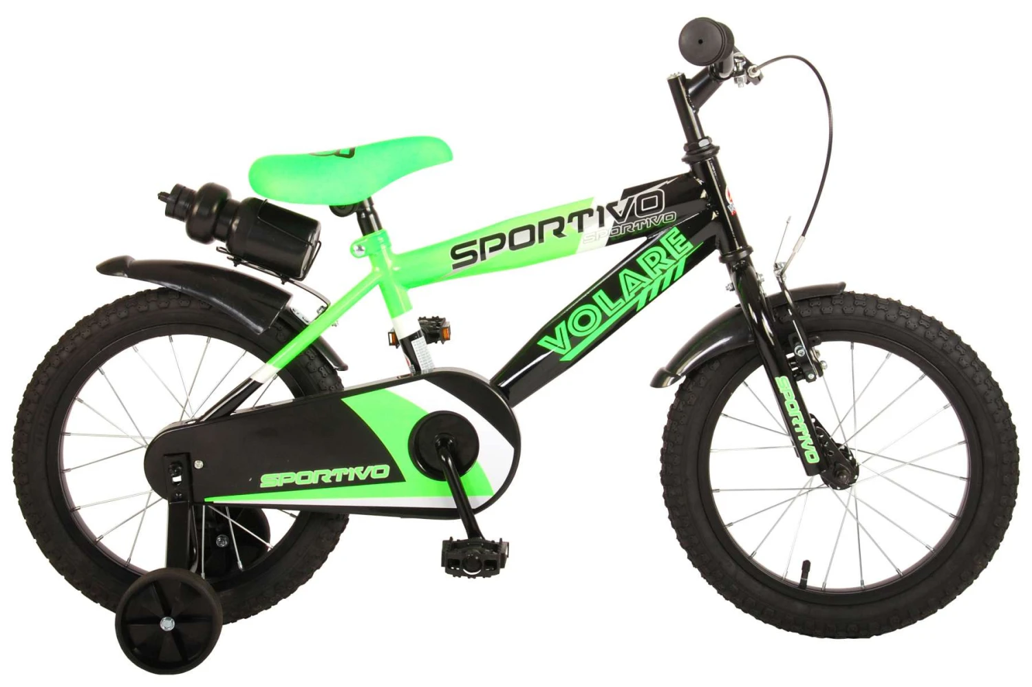 Volare Sportivo 16 Inch 27,5 Cm Boys Coaster Brake Green/Black